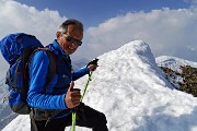 Invernale al Pizzo di Petto da Colere-Malga Polzone il 19 marzo 2015